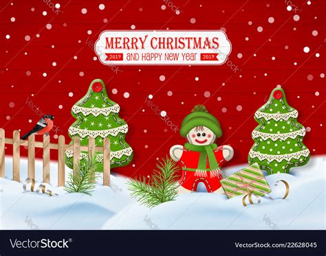 Christmas background with ornaments Royalty Free Vector