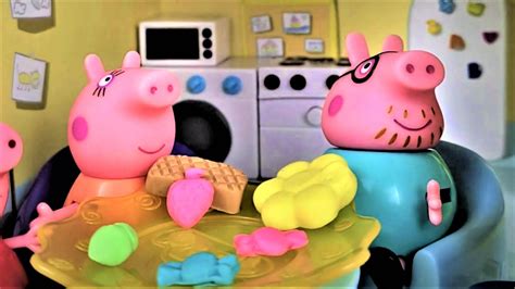 Peppa Pig Teaching Washing Hands पेपा पिग सिखाए हाथ धोना Story for Kids ...