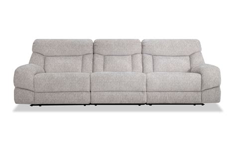 Triple Reclining Sofa Fabric | Baci Living Room