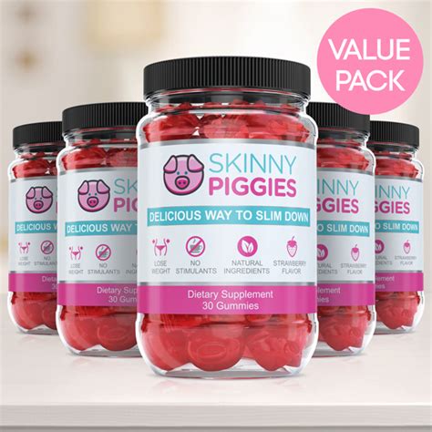 Skinny Piggies OTC Appetite Suppressant Gummies Help You Eat Less. Here's How... - ML-Design