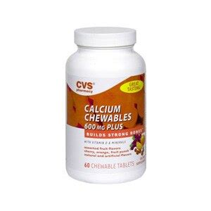 CVS Calcium Chewables Plus 600 Mg Tablets - CVS.com