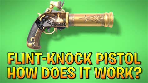 How does the FORTNITE FLINT-KNOCK PISTOL work? - YouTube