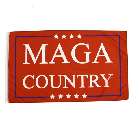 3x5 MAGA Country Red Flag President Donald Trump Make America Great ...