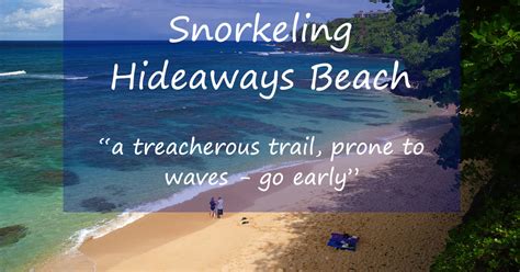 Snorkeling Hideaways Beach - Fun, But Challenging To Access