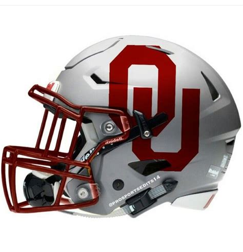 Oklahoma Sooners | College football helmets, Football helmets, Oklahoma ...