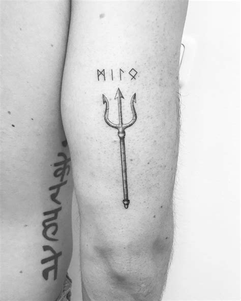 101 Amazing Trident Tattoo Ideas That Will Blow Your Mind! | Outsons | Men's Fashion Tips And ...