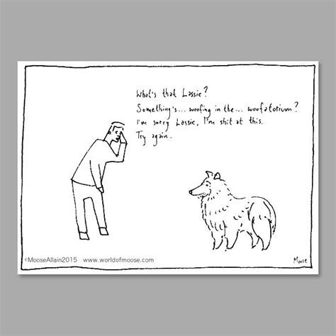 Lassie cartoon by Moose Allain – worldofmoose