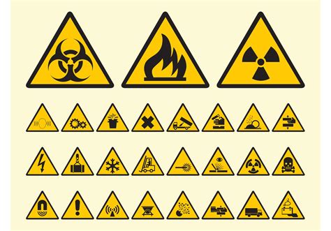 Warning Symbols Vector - Download Free Vector Art, Stock Graphics & Images