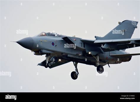 Marham, Norfolk. Tornado GR4 Aircraft coming into land at RAF Marham in Norfolk Stock Photo - Alamy