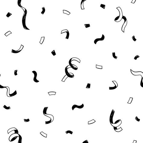 1,800+ Black And White Confetti Stock Illustrations, Royalty-Free Vector Graphics & Clip Art ...