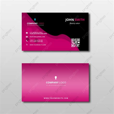 Elegant Beauty Salon Business Card Template Download on Pngtree