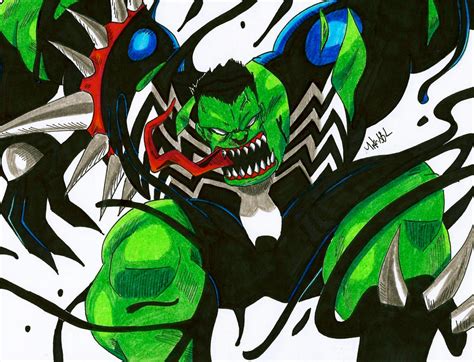 Symbiote Hulk by MikeES on DeviantArt