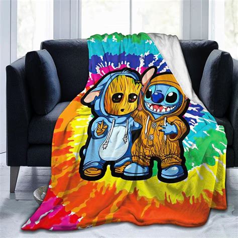 Amazon.com: Gmleri Cartoon Blanket Anime Blanket 3D Printed Flannel Bedding Lightweight Air ...