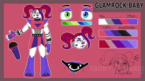 Glamrock Baby reference by Ebony-Hybrid249 on DeviantArt | Fnaf funny ...