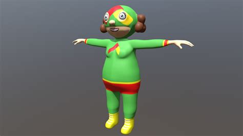 Mamá Lucha - Download Free 3D model by mareduvs [177f29a] - Sketchfab