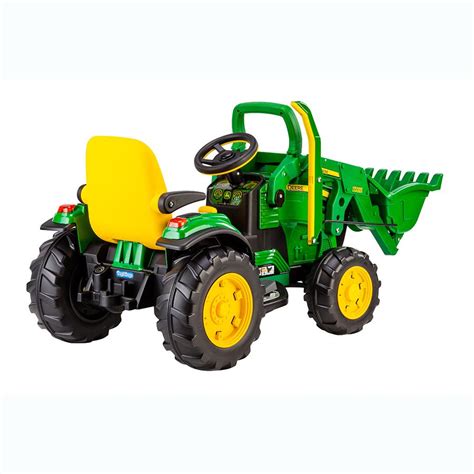 Amazon.com: Peg Perego John Deere Ground Loader Ride On, Green: Toys & Games