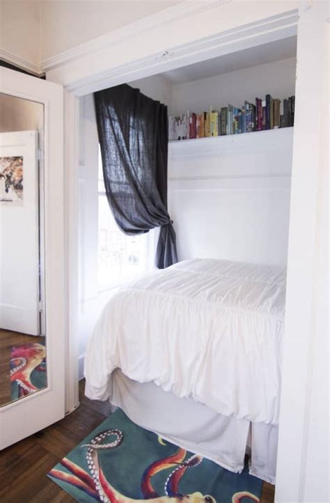 6 Ideas to Convert Your Closet Into a Bedroom | Apartment Therapy