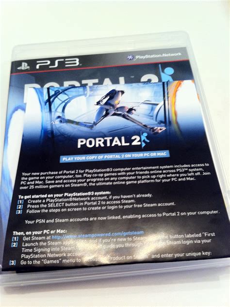 How to Link & Play your Portal 2 PS3 Copy on Steam - Just Push Start