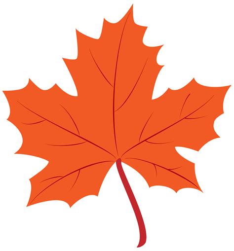 Yellow Maple Leaf Clip Art