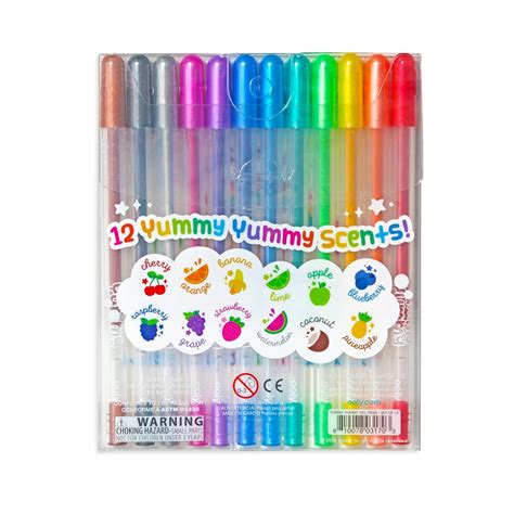 OO – Scented Glitter Gel Pens – ephemera: invitations | stationery | gifts