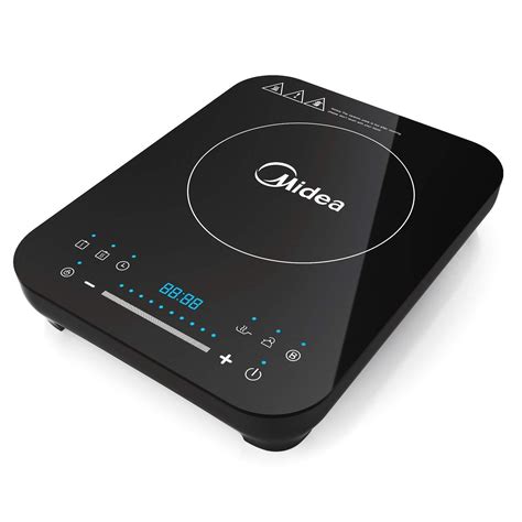 Midea Induction Portable Electric Single Burner Kitchen Hot Plate Stove ...