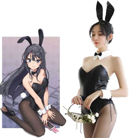 Bunny Girl Senpai no Yume wo Minai Cosplay Costume di | Etsy