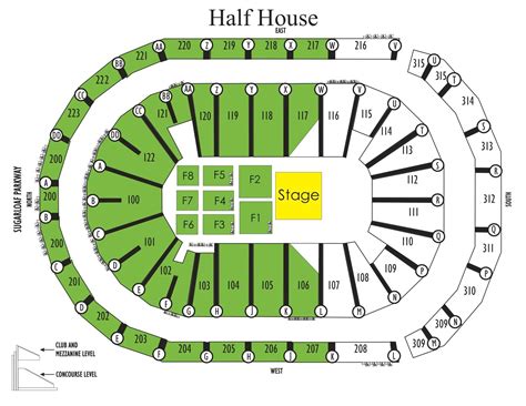 Big House Seating Chart With Rows | Elcho Table