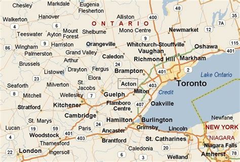 Where is Acton, Ontario? see area map & more