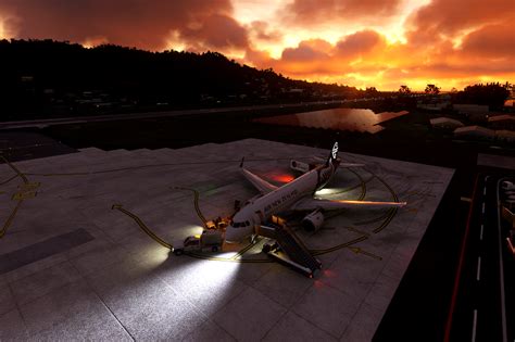 Rarotonga Airport Scenery Enhancement for Microsoft Flight Simulator | MSFS