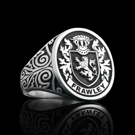 Frawley Family Crest – Heraldic Jewelry