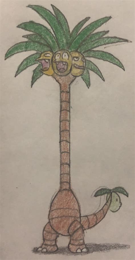 Alolan Exeggutor by JJSponge120 on DeviantArt