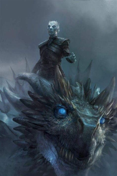 Night King and Dragon | Game of thrones artwork, Game of thrones dragons, Game of thrones art