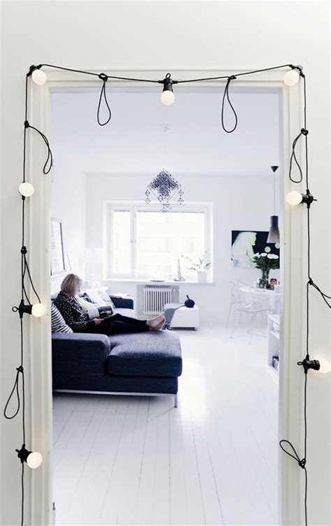 Creative Ways to Use String & Twinkle Lights | Apartment Therapy