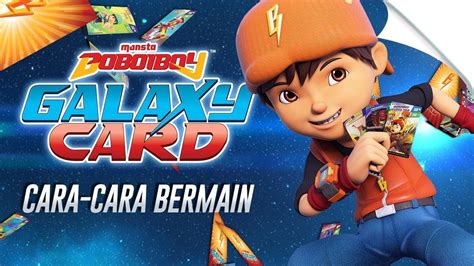 BoBoiBoy Galaxy Card Tutorial! - YouTube