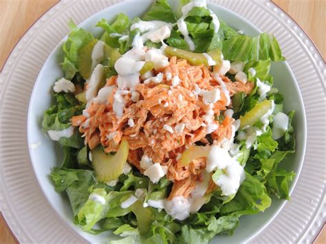 Leave a Happy Plate: Buffalo Chicken Salad with Pickled Celery