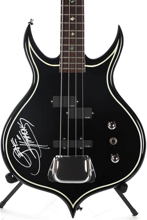 Gene Simmons Axe Ltd Signed Punisher KISS Bass #00309 | Guitar Chimp