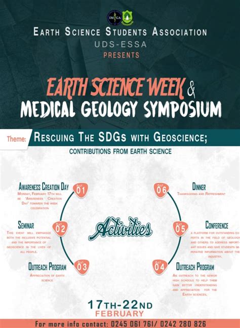 Earth Science Week and Medical Geology Simposium | IMGA