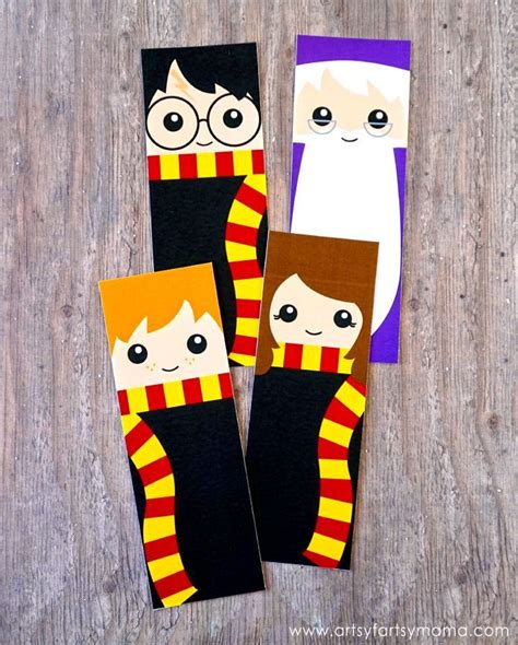 Free Printable Harry Potter Bookmarks | Гарри поттер поделки, Закладки ...