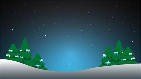 winter night with starry sky 13414076 Vector Art at Vecteezy