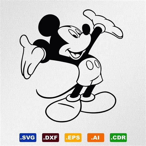 Mickey Mouse Svg Files
