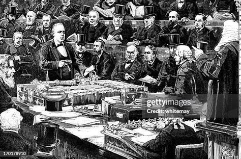 Victorian Mp Taking An Oath In The House Of Commons High-Res Vector Graphic - Getty Images