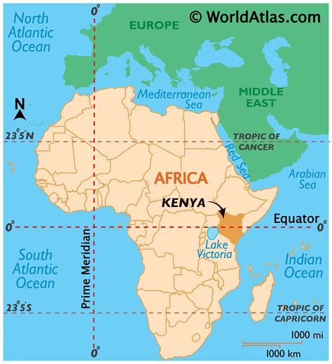 Kenya Map / Geography of Kenya / Map of Kenya - Worldatlas.com