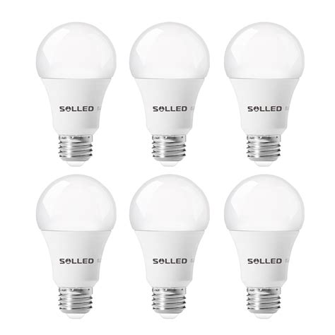 A19 E26 LED Light Bulbs 100 watt equivalent (11W), Daylight (5000K ...