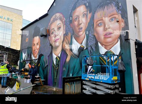 Mural derry girls hi-res stock photography and images - Alamy