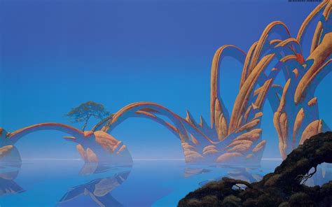 Roger Dean did many Yes album covers | Yes album covers, Cover wallpaper, Roger dean