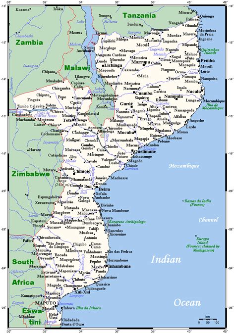 Geography of Mozambique - Wikipedia