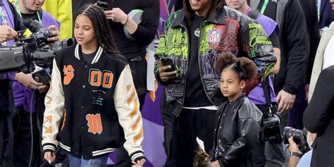 See Photos of Blue Ivy and Rumi Carter at Super Bowl 2024