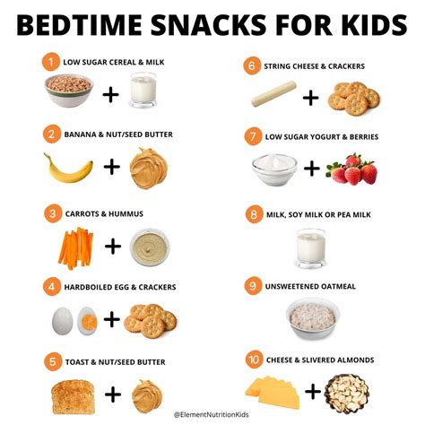 Best Bedtime Snacks for Toddlers & Kids (10 easy ideas) | Healthy ...