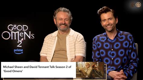 Michael Sheen and David Tennant talk Season 2 of 'Good Omens ...