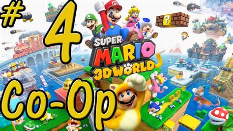 Super Mario 3D World Co-Op - Part 4 - Cherries [World 2] (WiiU) - YouTube